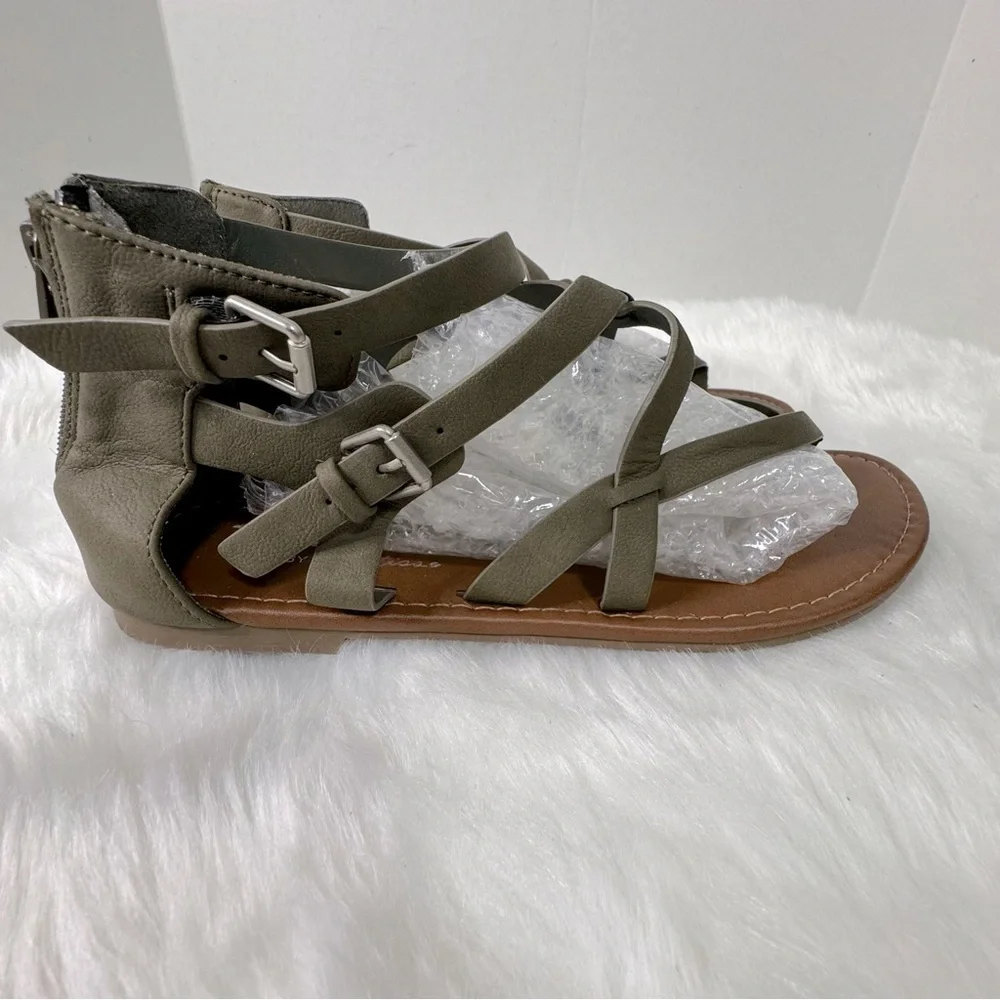 Coconuts By Matisse Perfect-S Adjustable Strap Back Zipper Beach Summer Sandals